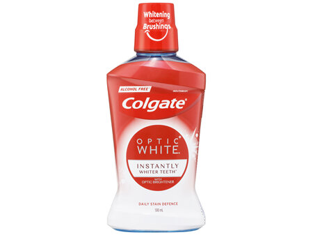 COLGATE M/WASH OPT/WHITE 500ML