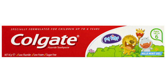 Colgate My First Mild Mint Gel Kids Toothpaste up to 6 years 45g