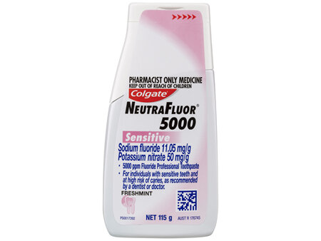 Colgate NeutraFluor 5000 Sensitive Toothpaste Freshmint 115g