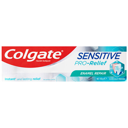 Colgate Sensitive Pro-Relief Enamel Repair Toothpaste, 110g, Clinically Proven Sensitive Teeth Pain