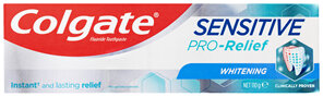 Colgate Sensitive Pro-Relief Whitening Toothpaste, 110g, Clinically Proven Sensitive Teeth Pain