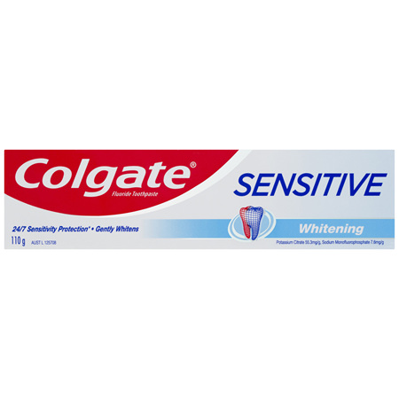 Colgate Sensitive Teeth Pain Whitening Toothpaste 110g