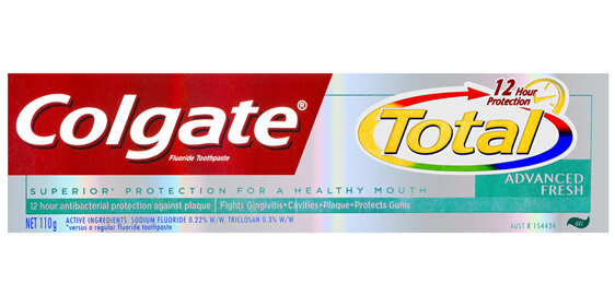 Colgate Total Advanced Fresh Fluoride Gel Toothpaste 12H antibacterial protection 110g