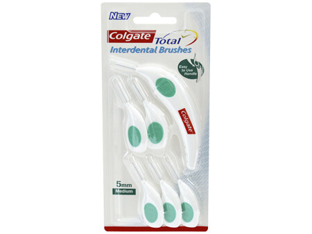 Colgate Total Interdental Brushes Medium 5mm