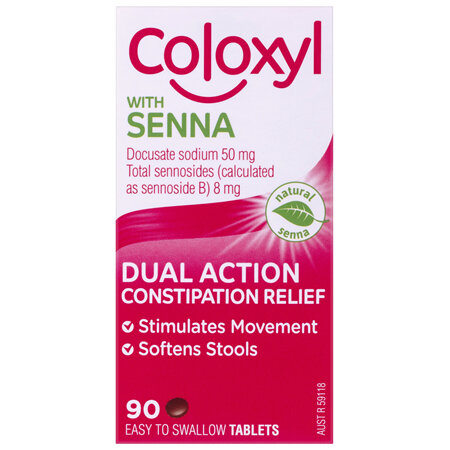 Coloxyl with Senna 90 tablets