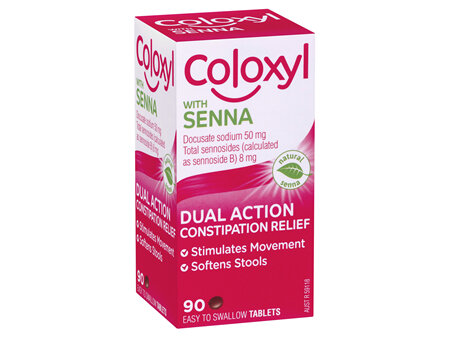 Coloxyl With Senna Tablets 90s