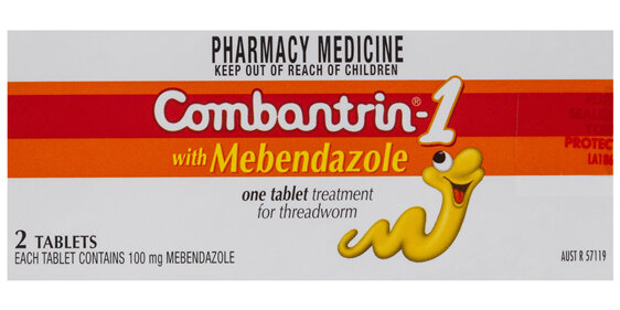 Combantrin -1 Threadworm Tablets 2 Pack