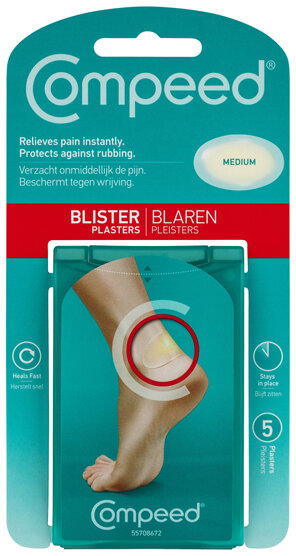 Compeed Blister Plasters Medium 5Pk