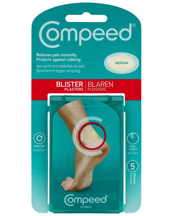 Compeed Blister Plasters Medium 5Pk