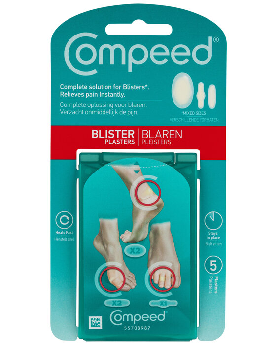 Compeed Blister Plasters Mixed 5Pk