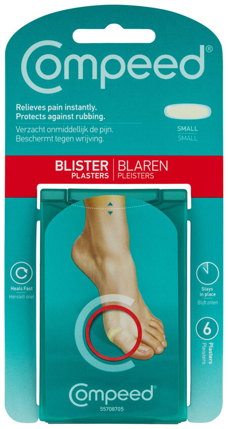 Compeed Blister Plasters Small Small 6Pk