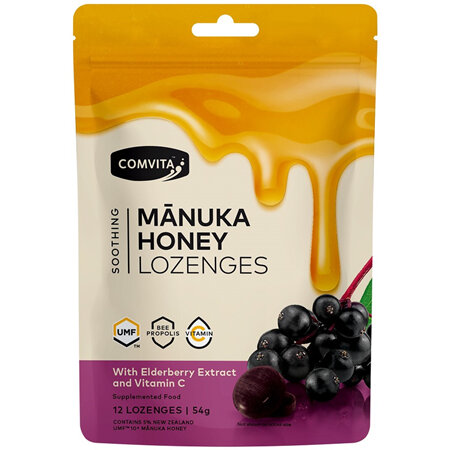 COMV Elderberry Lozenges 12s