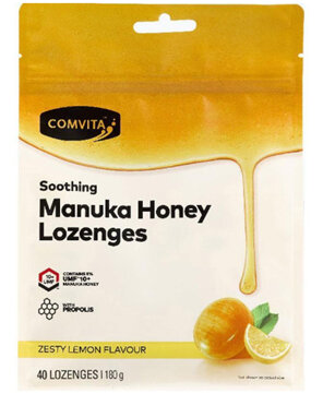 COMVITA Manuka Honey Lozenges Lemon & Honey 40