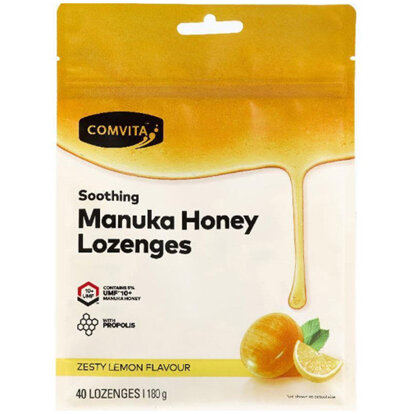 COMVITA Manuka Honey Lozenges Lemon & Honey 40