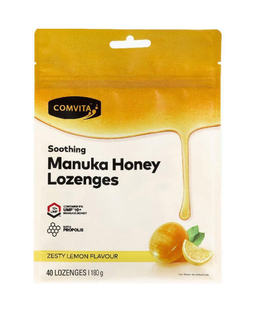 COMVITA Manuka Honey Lozenges Lemon & Honey 40