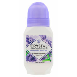 CRYSTAL Lavender & White Tea Deodorant Roll-On 66ml