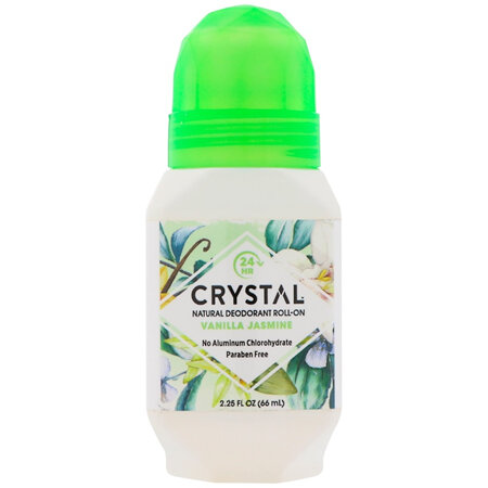 CRYSTAL Vanilla & Jasmine Deodorant Roll-On 66ml