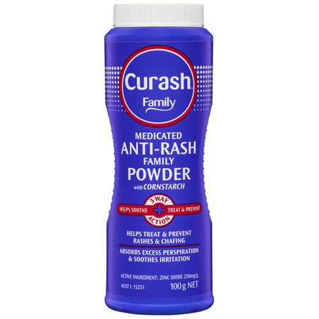 Curash Family Powder Medicated Anti-Rash 100g