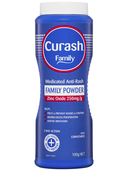 Curash Family Powder Medicated Anti-Rash 100g