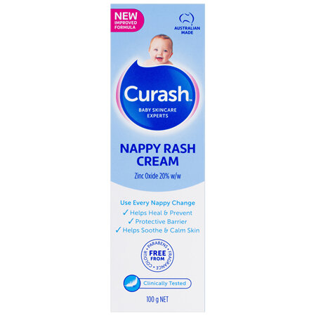 Curash Nappy Rash Cream 100g