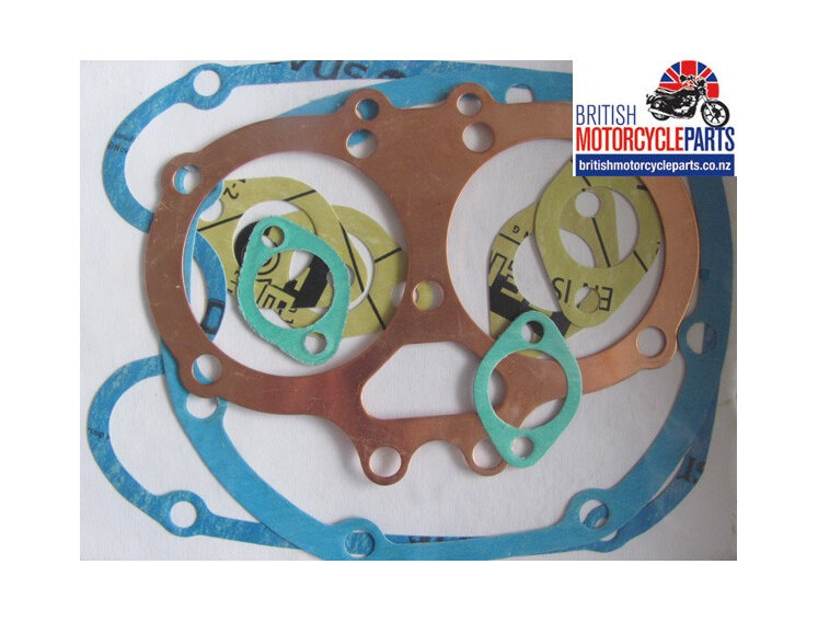 D338BSA BSA A65 Top End Gasket Set - 1971 to 1973 - British Motorcycle Parts