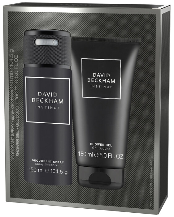 David Beckham Instinct Deodorant Body Spray 150 & Shower Gel 150ml