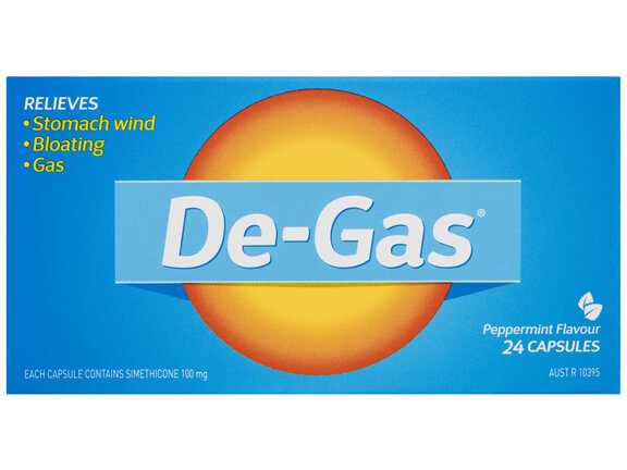 De-gas liquid capsules 24s