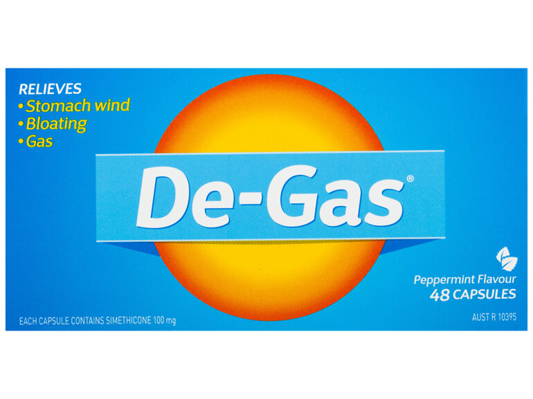 De-gas liquid capsules 48s