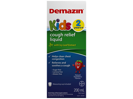 Demazin Kids Cough Relief  200mL