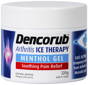 Dencorub Arthritis Ice Gel 220g