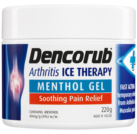 Dencorub Arthritis Ice Gel 220g