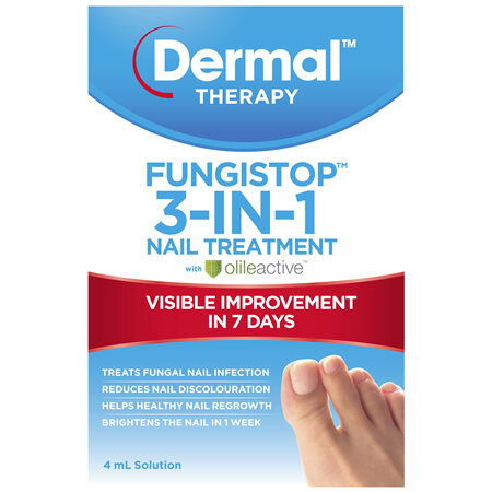 Dermal Therapy Fungistop 3-in-1 Nail Treatment 4mL