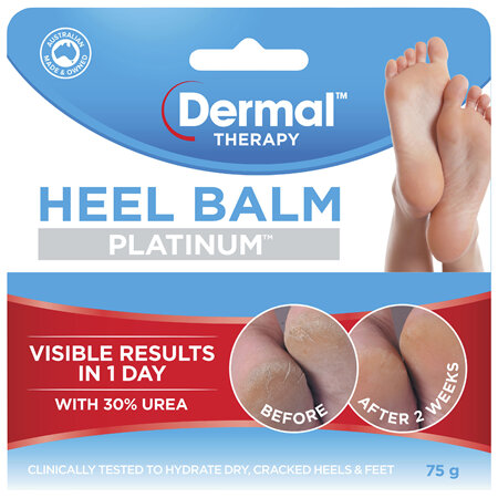 Dermal Therapy Heel Balm Platinum 75g