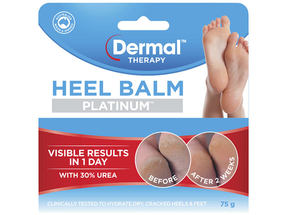 Dermal Therapy Heel Balm Platinum 75g