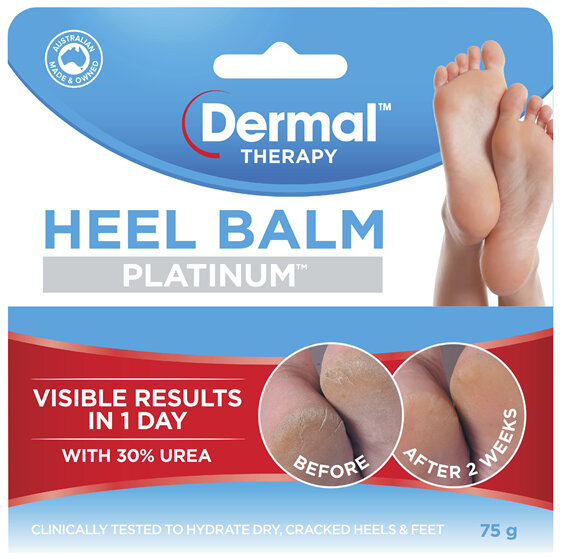 Dermal Therapy Heel Balm Platinum 75g