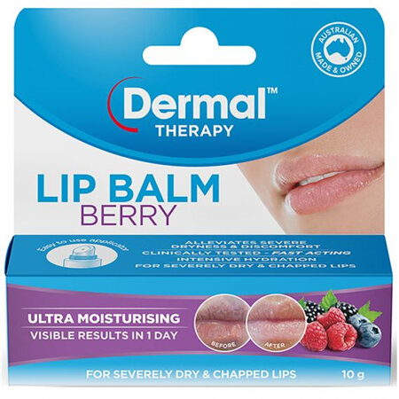 DERMAL THERAPY Lip Balm Berry 10g