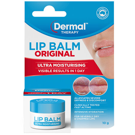 Dermal Therapy Lip Balm Original Tub 10g