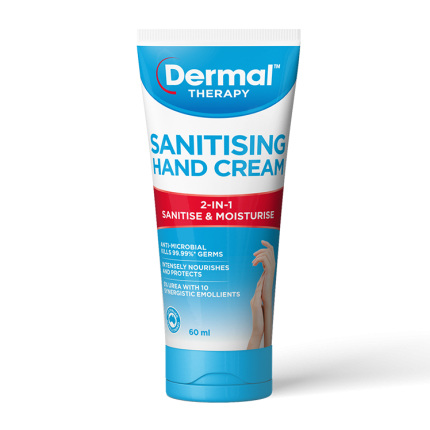 DERMAL THERAPY Sanitising Hand Cream 60ml