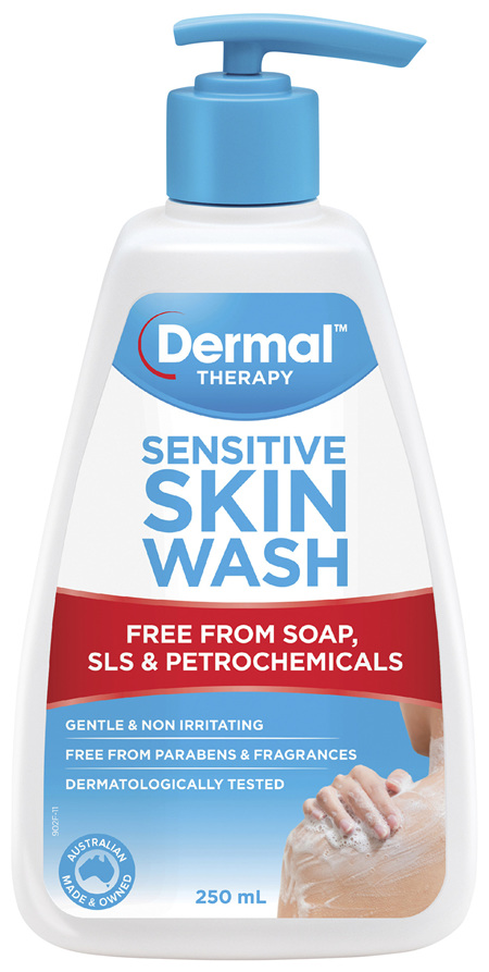 Dermal Therapy Sensitive Skin Wash 250mL