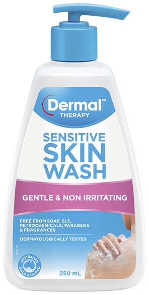 Dermal Therapy Sensitive Skin Wash 250mL