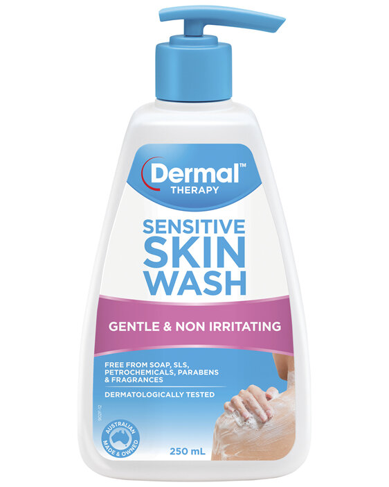 Dermal Therapy Sensitive Skin Wash 250mL