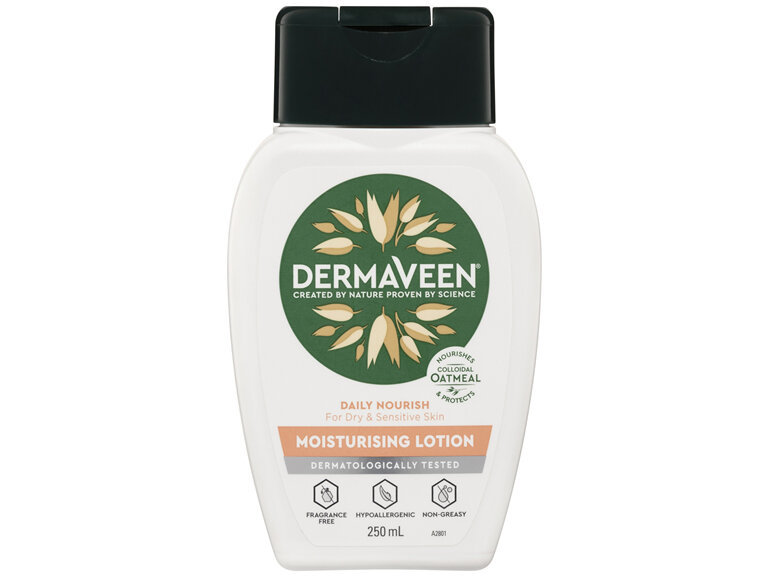 DermaVeen Daily Nourish Moisturising Lotion 250mL