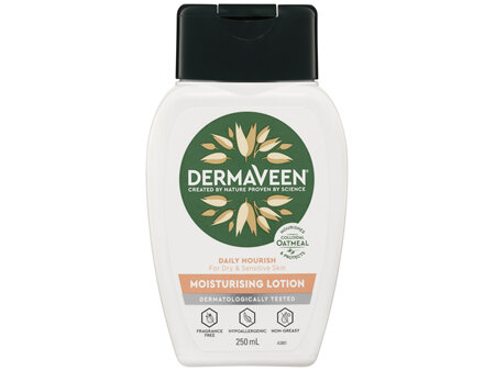 DermaVeen Daily Nourish Moisturising Lotion 250mL