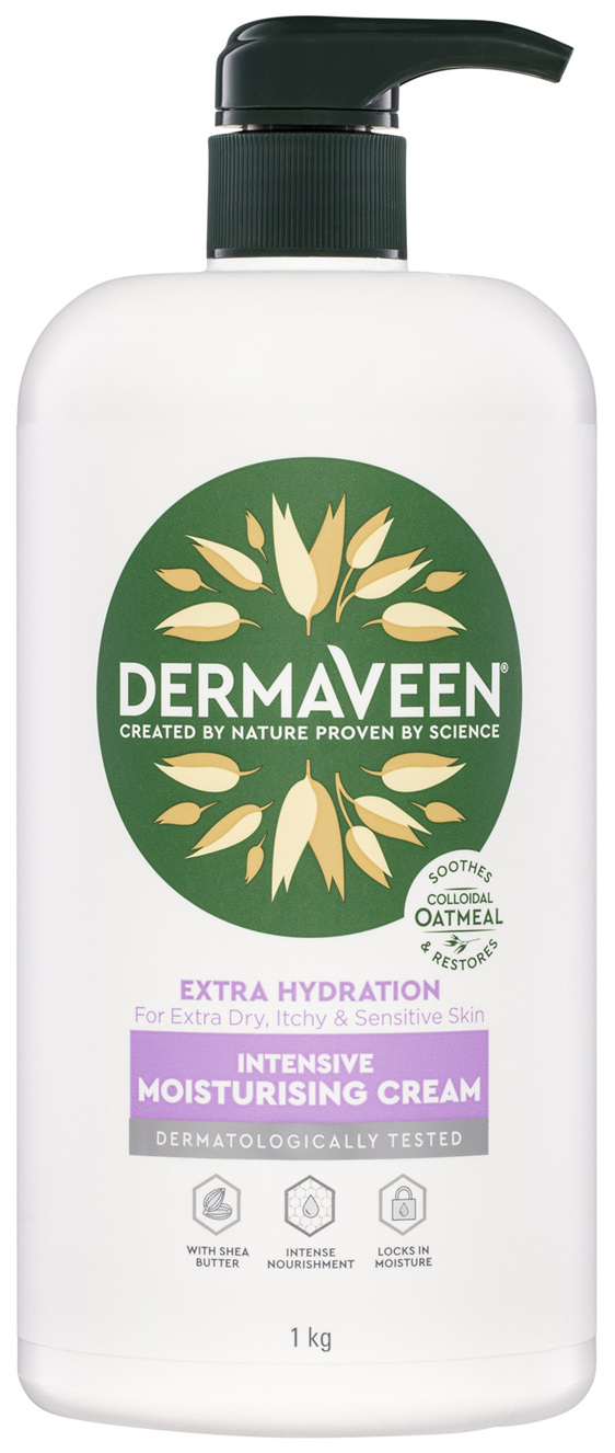 DermaVeen Intensive Extra Hydration Moisturising Cream 1kg