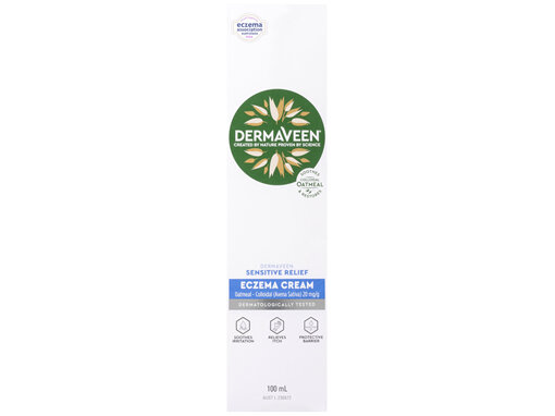 DermaVeen Sensitive Relief Eczema Cream 100mL