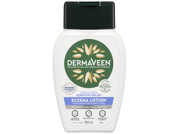 DermaVeen Sensitive Relief Eczema Lotion 250mL