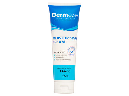 Dermeze Moisturising Cream 100g Tube