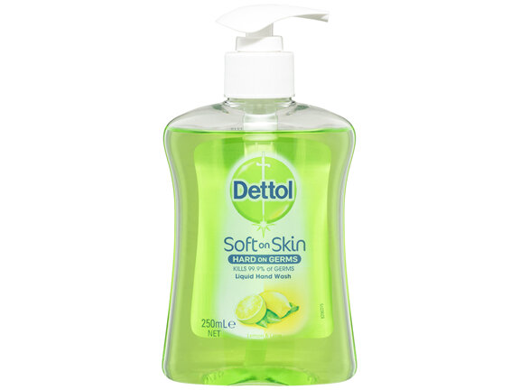 Dettol Antibacterial Liquid Hand Wash Pump Refresh 250mL