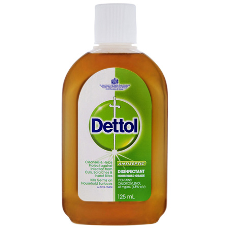 Dettol Antiseptic Antibacterial Disinfectant Liquid 125mL