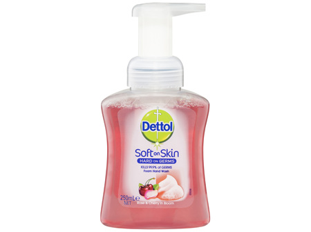 Dettol Foam Hand Wash Rose and Cherry in Bloom 250mL
